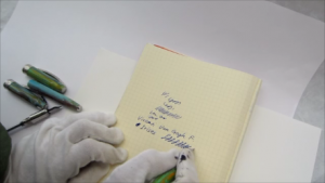 ゴッホコレクション・アイリス。試し書き