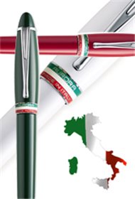 アウロラ イタリア トリコロール 万年筆