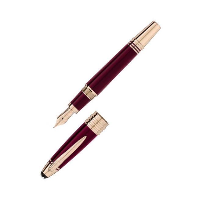 モンブラン JFK ジョン・F・ケネディ 万年筆　バーガンディ Montblanc JFK - John F. Kennedy - Burgundy Fountain pen