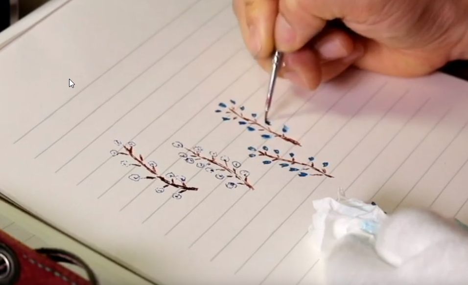 万年筆イラスト