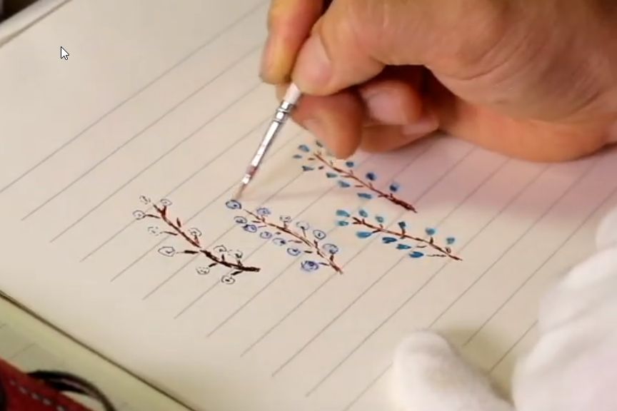 万年筆イラスト