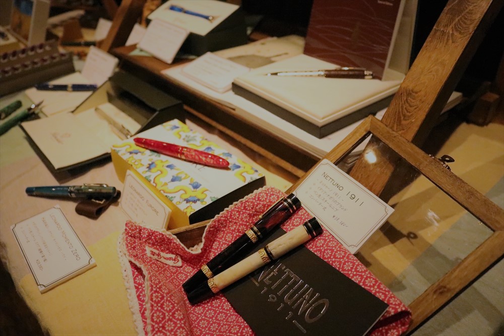 万年筆ワークショップ 万年筆の使い方 イタリアの朝市 高崎