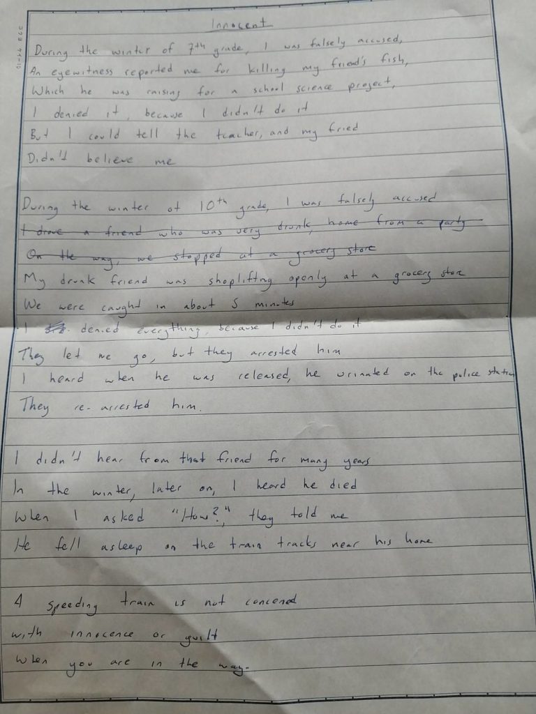 万年筆で詩を書こう会