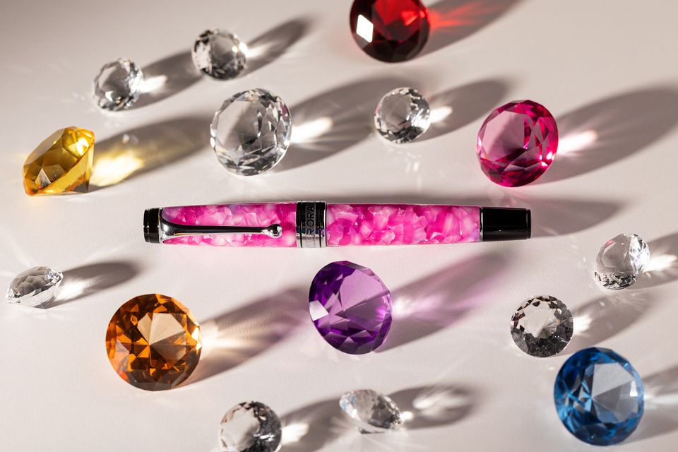 アウロラ 限定生産品 カレイドスコーピオ ルーチェブルー 万年筆 Aurora Caleidoscopio Luce Blu Fountain Pen