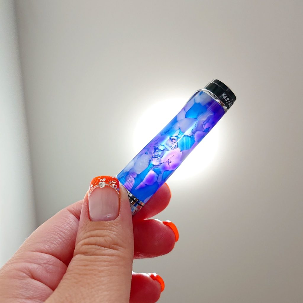 アウロラ 限定生産品 カレイドスコーピオ ルーチェブルー 万年筆 Aurora Caleidoscopio Luce Blu Fountain Pen