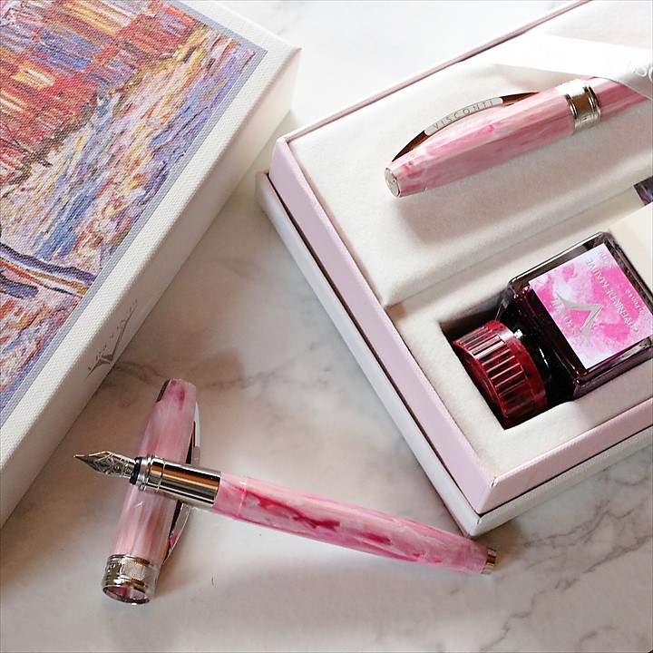 ビスコンティ ヴァンゴッホコレクション 花咲く桃の木 特別パッケージ 万年筆 Visconti Van Gogh Souvenir De Mauves Fountain pen