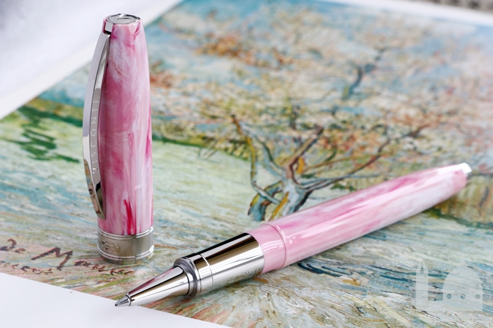 ビスコンティ　ヴァンゴッホコレクション　花咲く桃の木　ローラーボール　Visconti Van Gogh Souvenir De Mauves Roller