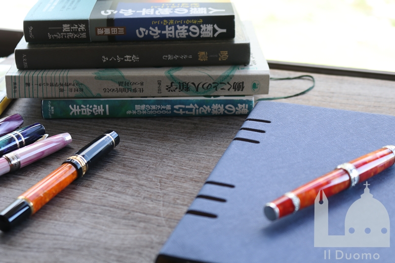 読書記録を万年筆で
