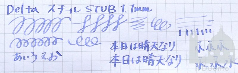 デルタ字幅サンプル　バリエーション