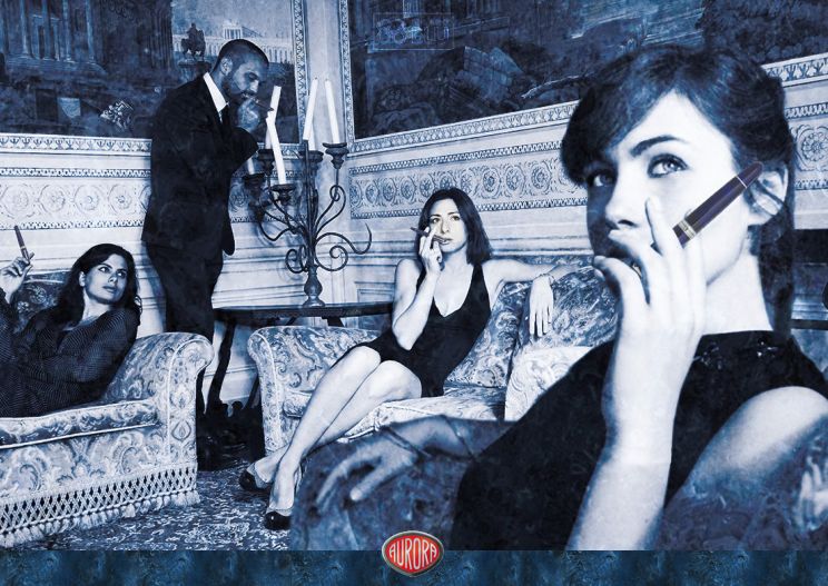 アウロラ　シガロブルー　sigaro aurora