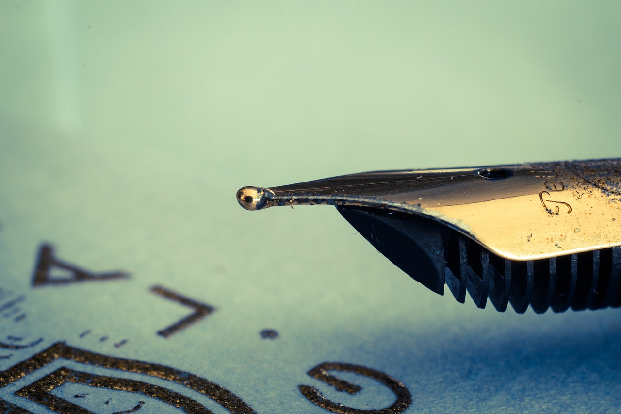 万年筆　ニブ　イリジウム