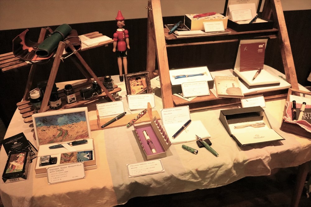 万年筆ワークショップ　万年筆の使い方　イタリアの朝市　高崎