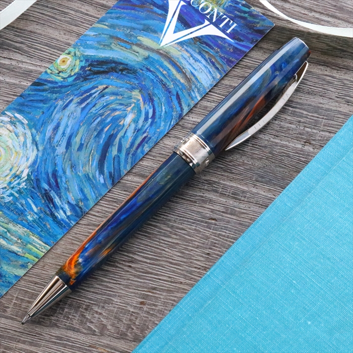 ビスコンティ　ゴッホ星月夜　ボールペン
