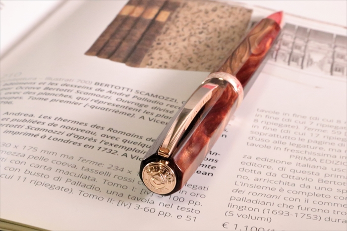 ビスコンティ メディチ ローズゴールド ブラウン ボールペン Visconti Medici Rose Gold Ballpoint pen